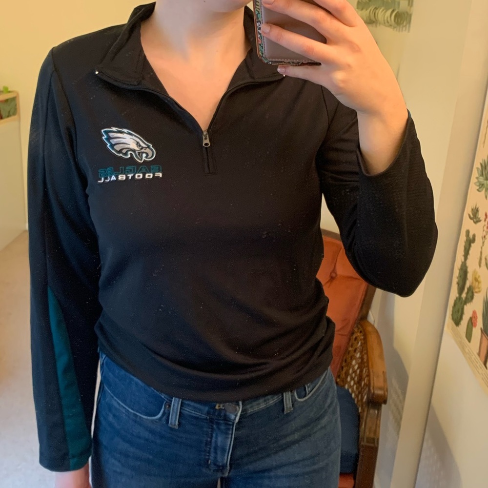 🏈 Eagles quarter zip